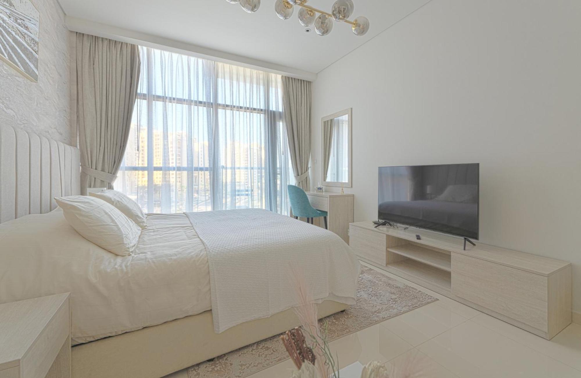 Luxury Studio, Seven Palm Residence-Palm Jumeirah Dubai Eksteriør bilde