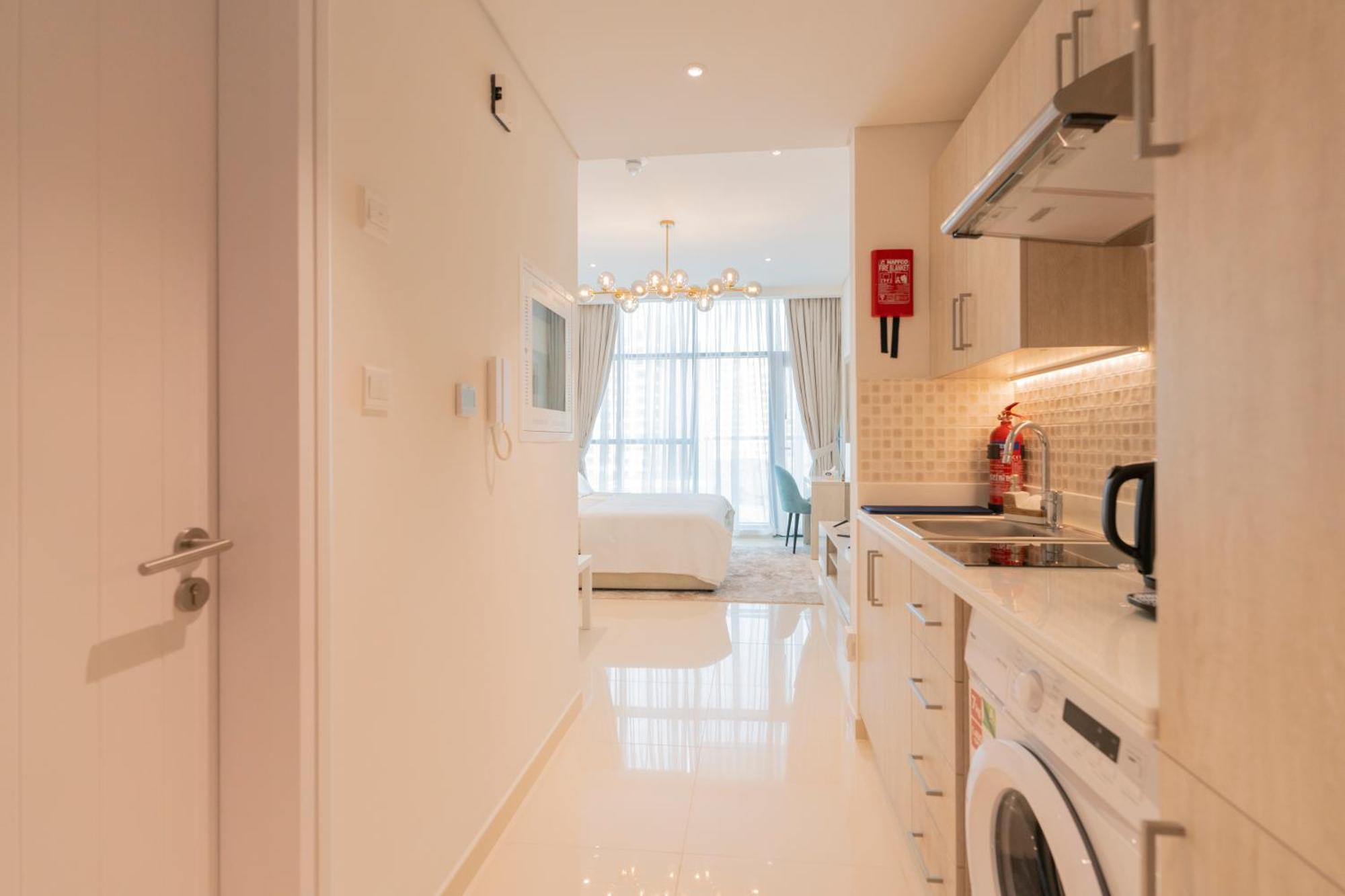 Luxury Studio, Seven Palm Residence-Palm Jumeirah Dubai Eksteriør bilde